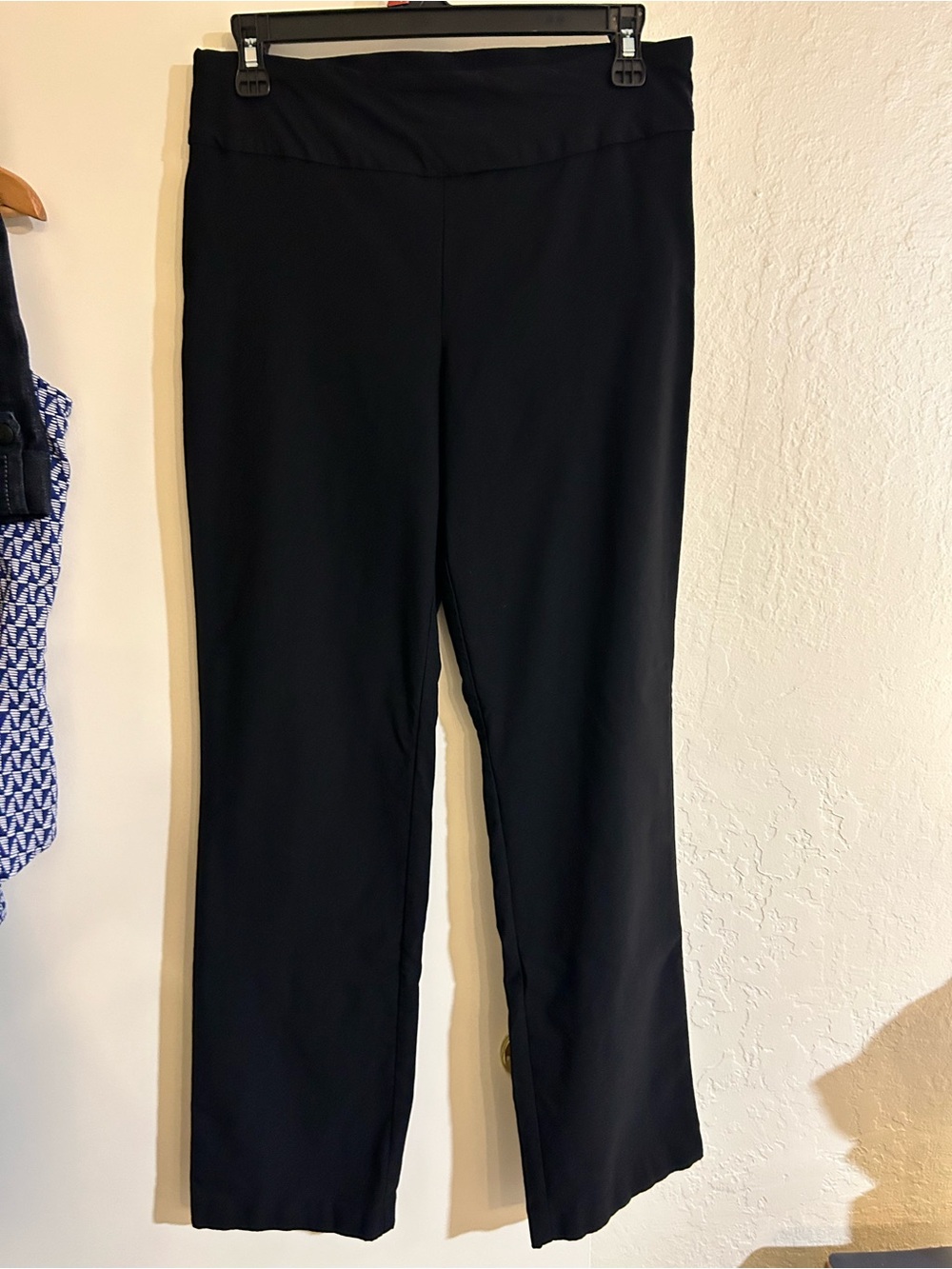 💜3 for $25💜Tribal Black straight leg  Pull-On trousers